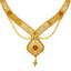 22K Yellow Gold Priya Meenakari Jewelry Set