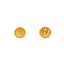 22K Yellow Gold Floral Studs (5.4 grams)