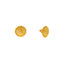 22K Yellow Gold Floral Studs (5.4 grams)