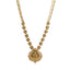 22K Yellow Gold Antique Temple Set w/ Gems & Pearls (83 grams)