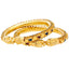22K Yellow Gold & Enamel Bangle Set (44gm)