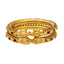 22K Yellow Gold & Enamel Bangle Set (44gm)
