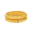 22K Yellow Gold Beaded Bangle Set (22.5gm)