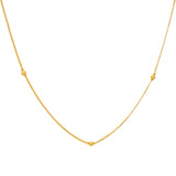 22K Yellow Gold 1mm Beaded Chain (11.1gm) | 
Wear this minimal 22k gold chain by itself or with other 22k gold chains from Virani to enhance ...
