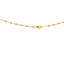 22K Yellow Gold 1mm Beaded Chain (6.6gm)