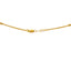 22K Yellow Gold 1mm Beaded Chain (14.3gm)