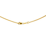 22K Yellow Gold 1mm Beaded Chain (9.3gm) | 
This alluring 22k yellow gold chain has simple beading that add a texture and style to the minim...