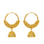 22K Yellow Gold Jhumka Hoop Earrings (15.7gm)