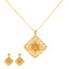 22K Yellow Gold Pendant Set (17.3gm)