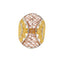 22K Yellow Gold & CZ Stone Ring (3.7gm)