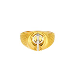 22K Yellow Gold Ring (6.2gm) | 



Add a sophisticated touch of masculinity to your aesthetic with this modern 22K gold ring for...