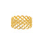22K Yellow Gold Geometic Ring (3.5gm)