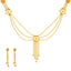 22K Yellow Gold Beaded Jewelry Set (22.8gm)