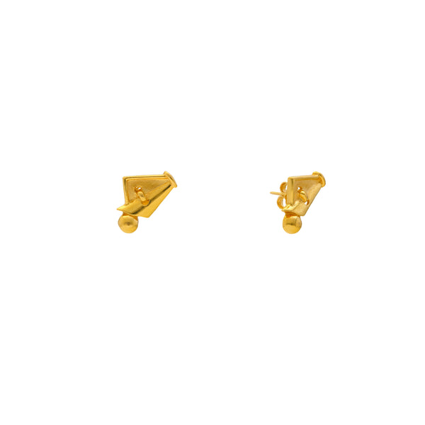 22K Yellow Gold Jewelry Set (42gm) | 
This 22k Indian gold choker necklace and earrings set from Virani has an exquisite design and st...