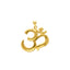 22K Yellow Gold Unisex Om Pendant (8gm)