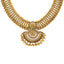 22K Antique Gold Jhumka Jewelry Set (74.3gm)