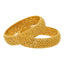 22K Antique Gold Bangle Set (48.1 gm)