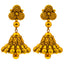 22K Antique Gold Ekani Choker Set (122.1gm)