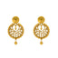 22K Antique Gold Chanbali Choker Set (81gm)