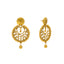 22K Antique Gold Chanbali Choker Set (81gm)