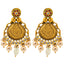22K Antique Gold Kundan Choker Necklace Set (87gm)