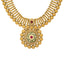 22K Antique Gold & Enamel Jewelry Set (75.8gm)