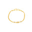 Multi-Tone 22K Gold Baby Bracelet with Beaded Accents (3.1gm)