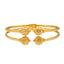 22K Yellow Gold Open Bangle (26.4gm)