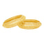 22K Yellow Gold Filigree Bangle Set (74.5 grams)