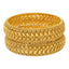 22K Yellow Gold Bangle Set (37.1 gm)