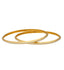 22K Yellow & White Gold Bangle Set of 6 (71.2gm)