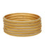 22K Yellow & White Gold Bangle Set of 6 (64.7gm)