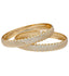 22K Yellow & White Gold Bangle Set (43.9gm)