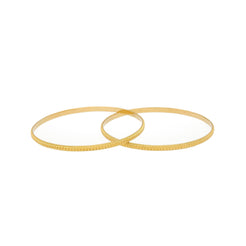 22K Gold Bangles Set of Two, 22.4gm - Virani Jewelers