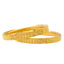22K Yellow Gold Filigree Bangle Set of 6 (98.5gm)