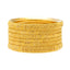 22K Yellow Gold Filigree Bangle Set of 6 (91.2gm)