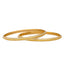 22K Yellow Gold Filigree Bangle Set of 6 (64.7gm)