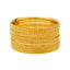 22K Yellow Gold Bangle Set of 6 (84.2gm)
