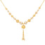 22K Yellow & White Gold Beaded Chain (17.1gm)