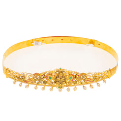 22K Yellow Gold Laxmi Vaddanam Belt (183.9gm)