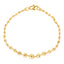22K Yellow Gold Disco Beaded Bracelet (6gm)