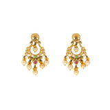 22K Yellow Gold Chandbali Earrings (17.4gm) | 
Add a shimmering layer of class and sophistication to your ears with this stunning pair of 22 ka...
