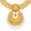 22K Yellow Gold, Ruby, And CZ Stone Jewelry Set (79 grams)