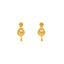 22K Yellow Gold Chandbali Jewelry Set (19.1 grams)