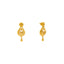 22K Yellow Gold Chandbali Jewelry Set (19.1 grams)