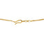 22K Yellow Gold Floral Choker Necklace Set (90.5gm)