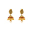 22K Yellow Gold Choker Set with Gemstones & Pearls (61.5 grams)