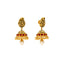 22K Yellow Gold Choker Set with Gemstones & Pearls (61.5 grams)