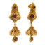 22K Yellow Gold & Ruby Choker Necklace Set (90.4fm)