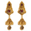 22K Yellow Gold & Ruby Choker Necklace Set (90.4fm)